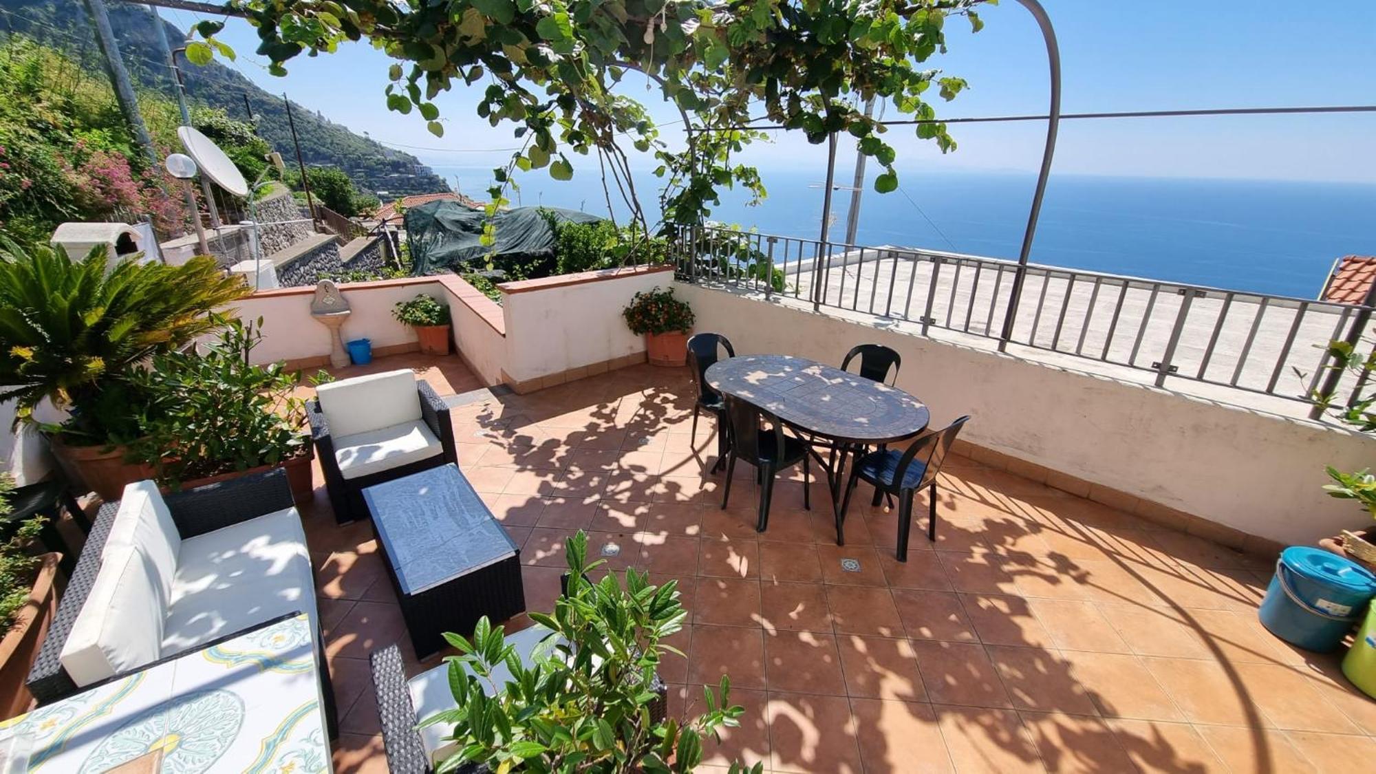 Il Rifugio Di Ela Villa Furore Exteriör bild